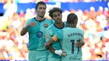 Com dois de Yamal, Barcelona leva 'susto', mas vence Levante fora de casa em LALIGA