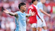 La reacción de Enzo Fernández a los abucheos en el clásico entre Manchester City y United