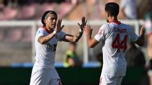 ¡Qué debut! Changuito Zeballos metió un gol de tiro libre en Monza