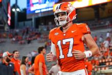 Sources: Clemson QB Christopher Vizzina (elbow) week-to-week