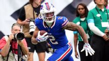 Bills WR D.J. Moore doubtful to return after injuring shoulder
