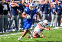 BYU star RB Martin, LB Glasker to sit out Friday vs. Iowa State