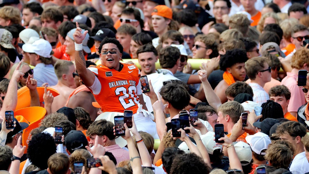 Oklahoma State Shocks Oregon After Tulsa Loss, Ending Longest Losing Streak