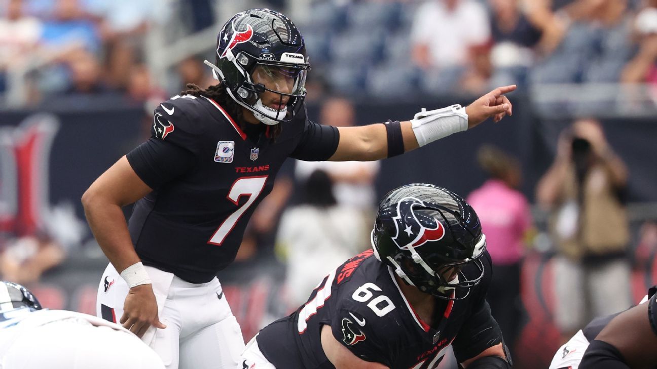 Let's kick off NFL Week 2: Seven things Solak thinks -- including that Houston's offense could be decent