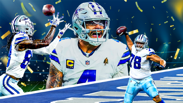 Cowboys' TD record: I caught a TD pass from Dak Prescott
