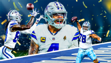 Cowboys' TD record: I caught a TD pass from Dak Prescott