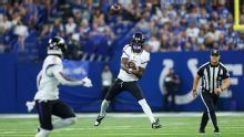 Lamar Jackson parece regresar a su mejor forma con 'nuevos' Ravens