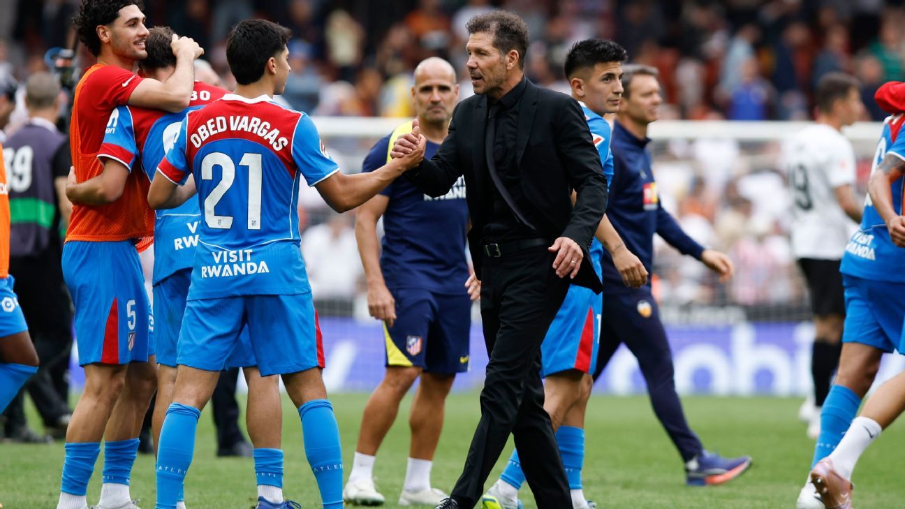 Simeone: Obed un chico noble, trabajador y esa es la línea a seguir