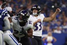 Ravens cut kicker Moody after Loop's strong season opener
