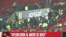 Apedrearon el micro de Boca, camino al Morumbí para la visita a Sao Paulo