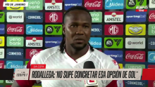 Rodallega, autocrítico tras la eliminación de Santa Fe en CONMEBOL Sudamericana: "No la supe concretar"