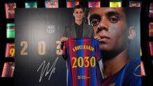 Barcelona renueva al egipcio Hamza Abdelkarim, "Haaland del Nilo"