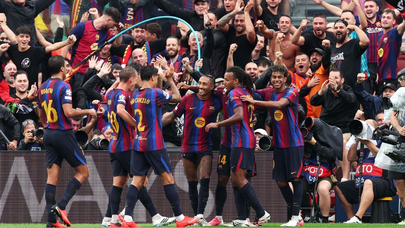 World soccer's hottest men's teams right now: Can anyone stop Barcelona?
