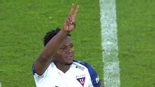 Liga de Quito igualó la serie en una ráfaga con doblete de Estrada ante Palmeiras