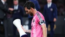 Messi, MLS' Garber appear to have heated exchange after Miami win