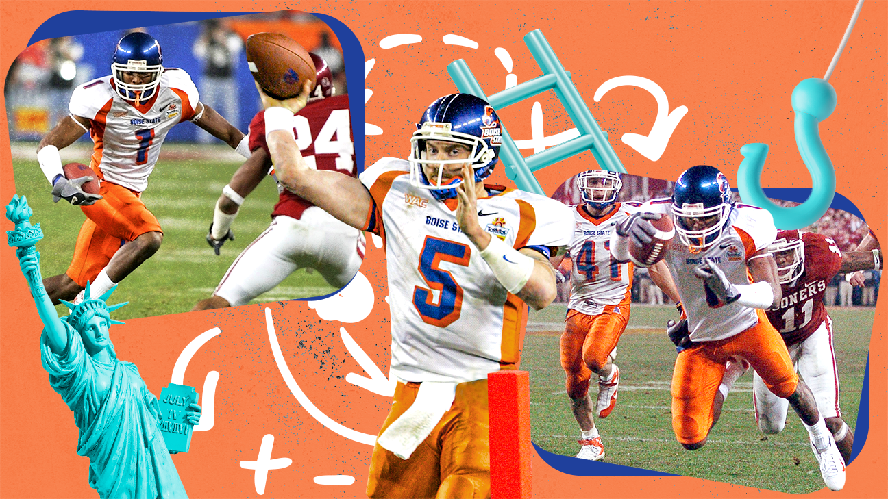 Inside Boise State's trick plays and proposal 20 years later