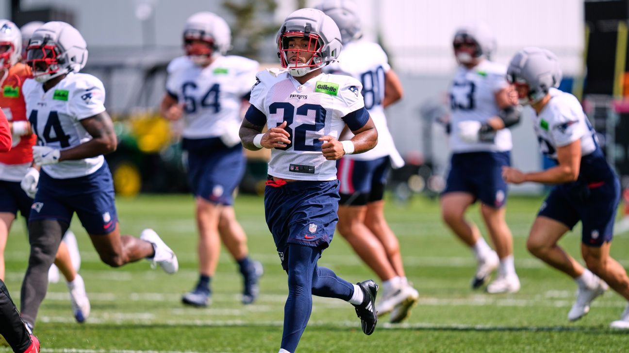 TreVeyon Henderson listo para jugar S2 con los Patriots