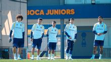Arruabarrena probó cambios en el mediocampo de Boca, previo al clásico con San Lorenzo