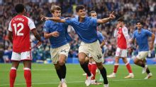 Brighton rout Arsenal to end Premier League champions' 100% record