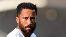 Andros Townsend escapes injury after being run over by a pitch roller in Thai League