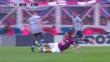 San Lorenzo se quedó con 10: Insaurralde recibió la roja directa y fue expulsado ante Boca