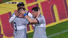 Blanco hizo todo bien y asistió a Merentiel para el golazo de Boca ante San Lorenzo