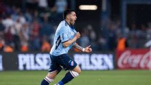 Maxi Gómez: su alegría por el triunfo de Nacional, y su agradecimiento a la hinchada