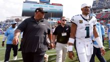 Hurts taunts Titans after Eagles win: Finished what you started