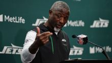 Jets' Aaron Glenn encouraged by support from owner Woody Johnson