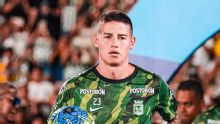 Cómo fue el partido de James en Llaneros vs. Atlético Nacional