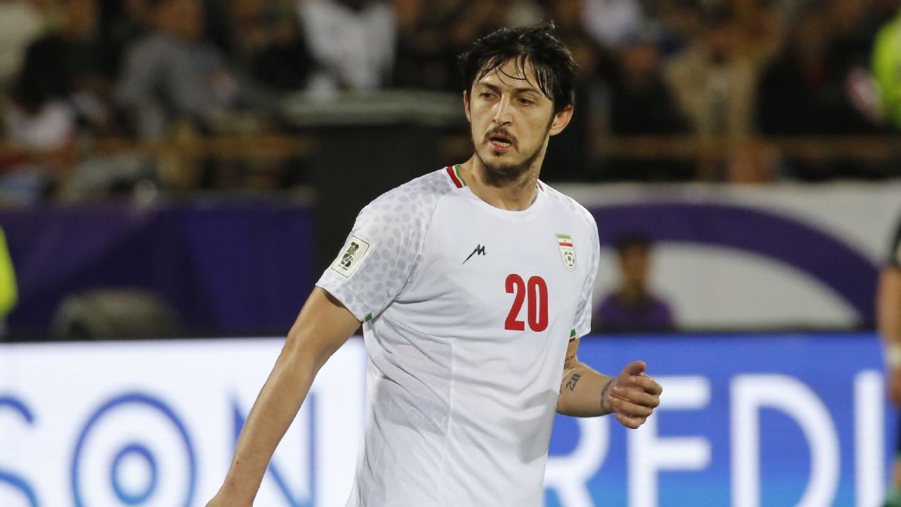 Iran recalls star Azmoun after World Cup omission