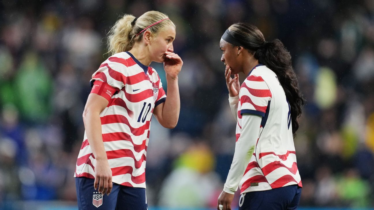 Is a lack of young talent putting the USWNT's world dominance at risk?