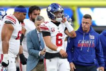 Sources: Giants' Jaxson Dart scheduled for left knee surgery Friday