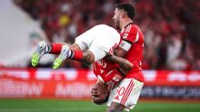 Prestianni le pidió una camiseta a Otamendi y respondió sobre la posibilidad de jugar en River