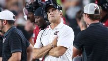 South Carolina's Shane Beamer defends QB LaNorris Sellers