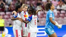 Katoto hat trick leads Lyonnes in 8-goal Champions League rout
