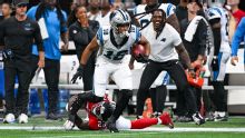 Panthers in wait-see mode with leading receiver Coker (quad)