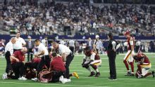 Commanders: Video no reflejó reacción ante lesión de Daniels
