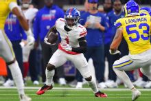 Fantasy football buzz: Giants' Nabers trending toward playing Sunday
