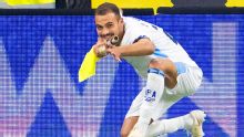 Israel's Abu Farchi red-carded for goal celebration