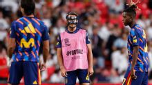 Eric García se lesionó en la entrada en calor de España antes del duelo ante Inglaterra en la UEFA Nations League