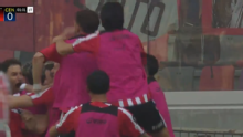 ¡Desde el vestuario! Castro marcó el 1-0 para Estudiantes vs. Rosario Central