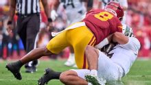 USC suspends LB Stephens one game after hit on Oregon QB Moore