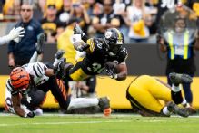 Steelers' Warren dominates Bengals with career-best 176 yards