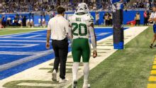 RB Breece Hall suffers thigh injury as Jets lose late once again