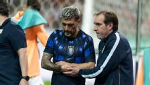 Giorgian De Arrascaeta sufrió una lesión en su brazo en el partido de Uruguay contra Corea del Sur