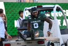 Injured Michigan State RB Cam Edwards done for season