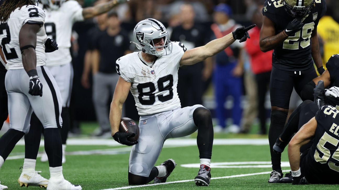 Brock Bowers expected to thrive under Klint Kubiak in NFL Week 4