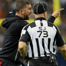 Sirianni regrets reaction to hit on QB Hurts in Eagles' loss