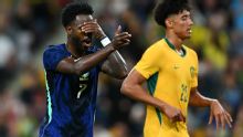 Brasil sofre de novo, mas vê Vini Jr. 'acordar' no 2º tempo e vence Austrália em amistoso